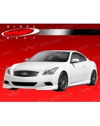 VIS Racing 2008-2013 Infiniti G37 Sport Model 2Dr Jpc Side Diffusers Polyurethane