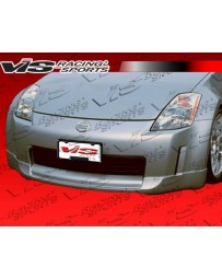 VIS Racing 2003-2005 Nissan 350Z Wings Front Lip Polyurethane