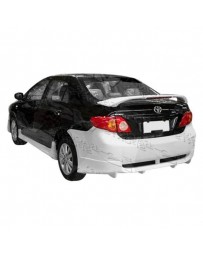 VIS Racing 2009-2012 Toyota Corolla 4Dr Icon Rear Spoiier