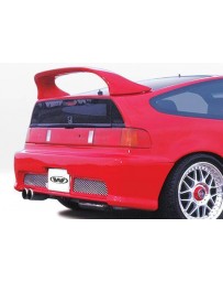 VIS Racing 1988-1991 Honda Crx Racing Series Rear Bumper Cover Polyurethane