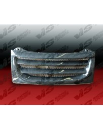 VIS Racing 1990-1996 Nissan 300Zx 2/2+2 Demon Carbon Fiber Front Center Grill