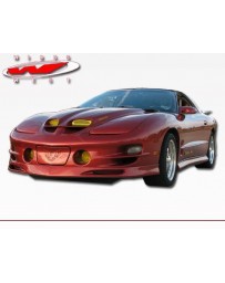 VIS Racing 1998-2002 Pontiac Trans Am W-Typ Front Lip Polyurethane