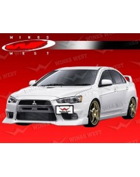 VIS Racing 2008-2014 Mitsubishi Evo 10 Jpc Rear Lip Polyurethane.