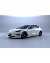 Artisan Spirits Black Label Front Bumper Garnish (FRP) - Tesla Model 3 2017+