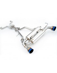 G37 370GT Invidia Gemini Rolled Stainless Steel Tip Cat-Back Exhaust System - Infiniti Q60 Coupe CV36