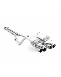 ARK Performance DT-S Cat-Back Exhaust System with Polished Quad Tip Chevrolet Corvette C6 (05-08)