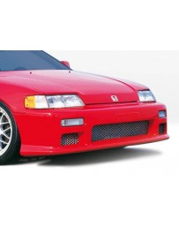 VIS Racing 1988-1991 Honda Crx Racing Series Front Bumper Cover Polyurethane