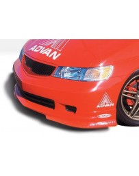 VIS Racing 1999-2004 Honda Odyssey W-Typ Front Lip Polyurethane