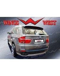 VIS Racing 2007-2010 Bmw X5 A Tech Rear Lip Polyurethane