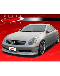 VIS Racing 2003-2007 Infiniti G35 2Dr Jpc Front Lip Polyurethane