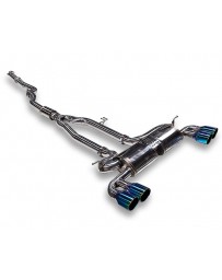 ARK Performance DT-S Cat-Back Exhaust System Burnt Tip - Hyundai 2.0T Genesis Coupe 2010-2012