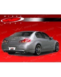 VIS Racing 2007-2008 Infiniti G35 Journey 4Dr Jpc Polyurethane Rear Aprons