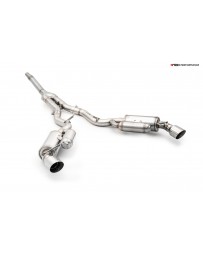 ARK Performance GRiP Cat-Back Exhaust System Polished Tip - Ford Mustang 15+ 2.3L I4 TURBO S550