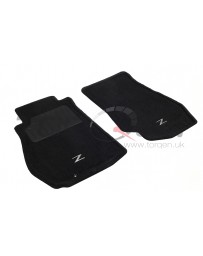 350z Z33 Nissan OEM Floor Mats "Z" Black Plush LHD