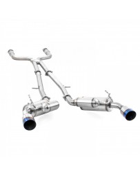 ARK Performance GRiP Cat-Back Exhaust System Polished Tip - RWD & AWD - Infiniti Q50 3.0t Silver / Red Sport V37