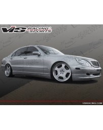 VIS Racing 2000-2006 Mercedes S-Class W220 4Dr VIP Side Skirts