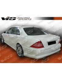 VIS Racing 2000-2002 Mercedes S-Class W220 4Dr VIP Rear Lip