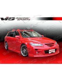 VIS Racing 2003-2007 Mazda 6 4Dr A Spec Front Bumper