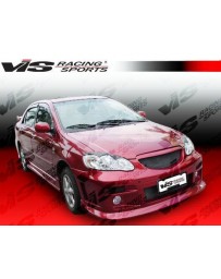 VIS Racing 2003-2008 Toyota Corolla 4Dr Fuzion Side Skirts