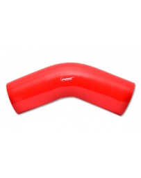 Vibrant Performance 45 Degree Elbow, 2.00" I.D. x 5.00" Leg Length - Red