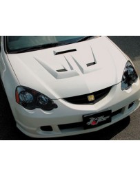 ChargeSpeed 02-06 RSX DC-5 FRP Vented Hood (Japanese FRP)