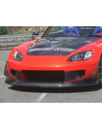 ChargeSpeed S2000 AP-1/2 Carbon Front Lip For Super GT WB