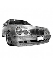 VIS Racing 1996-1999 Mercedes E Class W210 4Dr C Tech Front Add-On Lip