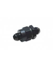 Vibrant Performance One Way Check Valve, Flapper Style, -10AN (Male AN Flare to Male AN Flare)