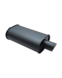 Vibrant Performance STREETPOWER FLAT BLACK Oval Muffler Inlet I.D. 2.25" (57.2mm) Tip O.D. 3.00" (76.2mm)