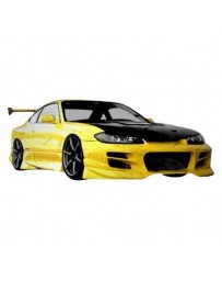 VIS Racing 1999-2002 Nissan S15 2Dr V Spec S Front Bumper