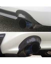 ChargeSpeed S2000 AP-1 Carbon Heat Shields For Exhaust Tip