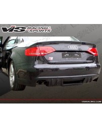 VIS Racing 2009-2012 Audi A4 4Dr R Tech Rear Diffuser