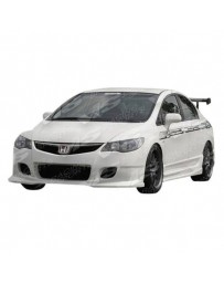 VIS Racing 2006-2011 Honda Civic 4Dr Wings Side Skirts