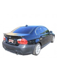 VIS Racing 2006-2011 Bmw E90 4Dr M Tech Type 2 Rear Bumper With Dual Exh.