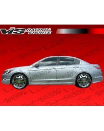 VIS Racing 2008-2010 Honda Accord 4Dr Techno R Rear Lip Polyurethane