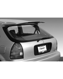 VIS Racing 1996-2000 Honda Civic Hatchback Whaletail Wing With Light