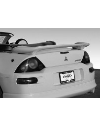 VIS Racing 2000-2003 Mitsubishi Eclipse 2000 Bullet Series Rear Wing No Light