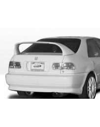 VIS Racing 1992-1995 Honda Civic 4Dr Super Style Wing With Light