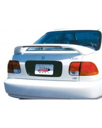 VIS Racing 1996-2000 Honda Civic 4Dr Thruster Style Wing With Light