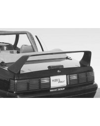 VIS Racing 1979-1993 Ford Mustang Coupe/Convertible F40 Style Wing With Light