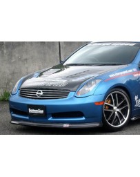 ChargeSpeed 03-05 Infiniti G-35 Cpe Bottom Line Front Lip FRP