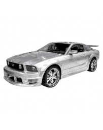 VIS Racing 2005-2013 Ford Mustang 2Dr Burn Out Side Skirts