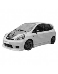 VIS Racing 2007-2008 Honda Fit N1 Side Skirts