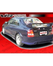 VIS Racing 2001-2003 Mazda Protege 4Dr Fuzion Rear Bumper