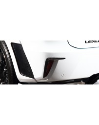 Artisan Spirits Black Label Rear Bumper Garnish (CFRP) - Lexus RX-F Sport 2015-