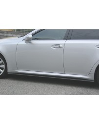 ChargeSpeed Lexus IS250/ IS350 Bottom Line Side Skirts Carbon
