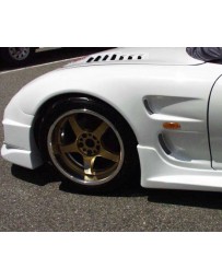 ChargeSpeed RX7 D-1 Style Front 20MM Wide Body Fenders