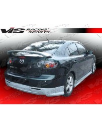 VIS Racing 2004-2005 Mazda 3 4Dr Fuzion Rear Lip