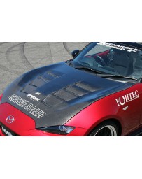 ChargeSpeed 2016-2020 Miata MX5 ND Carbon Vented Hood