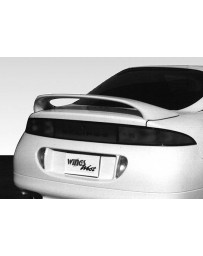 VIS Racing 1995-1999 Mitsubishi Eclipse 7 inches Mid Wing No Light